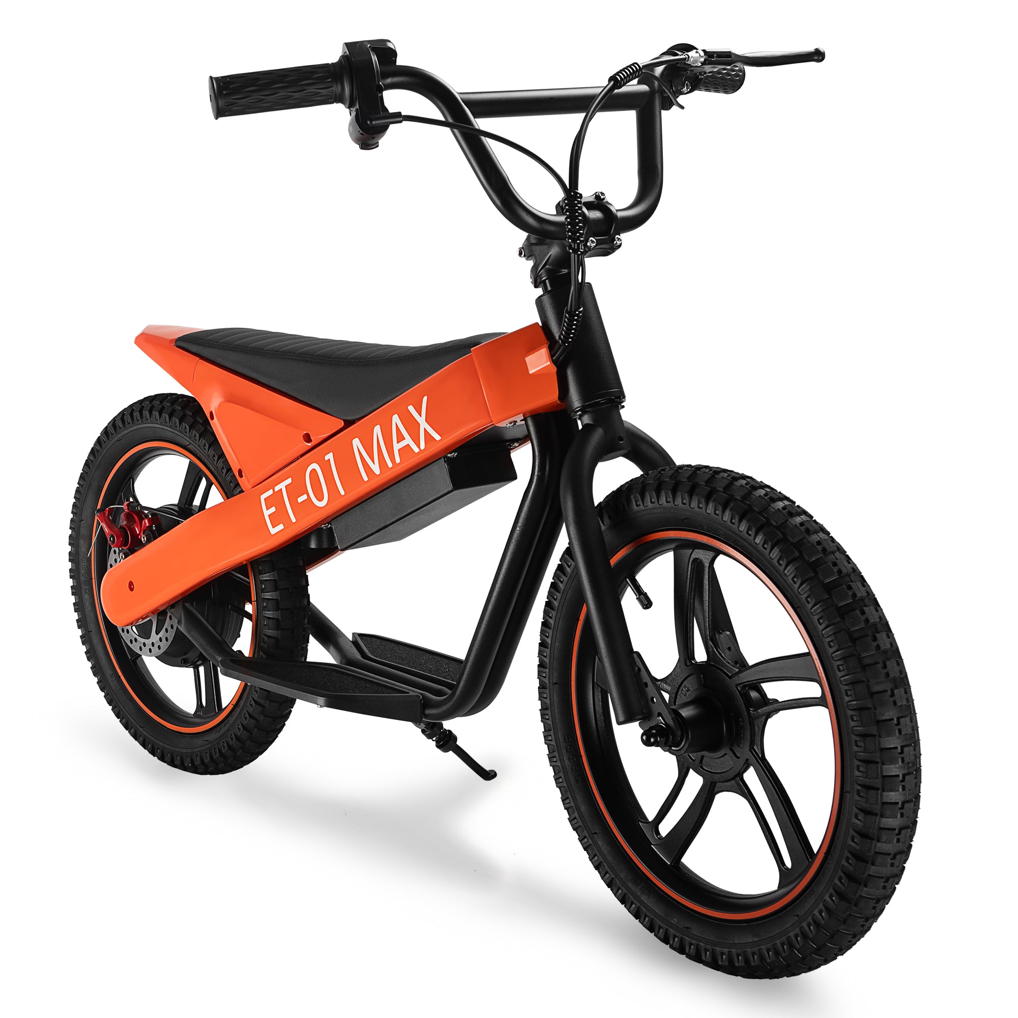 DUODIAN ET-01 Kids Electric Dirt Bike 350W 16" for Youth Riders, up to 15 MPH, 15 Miles Range