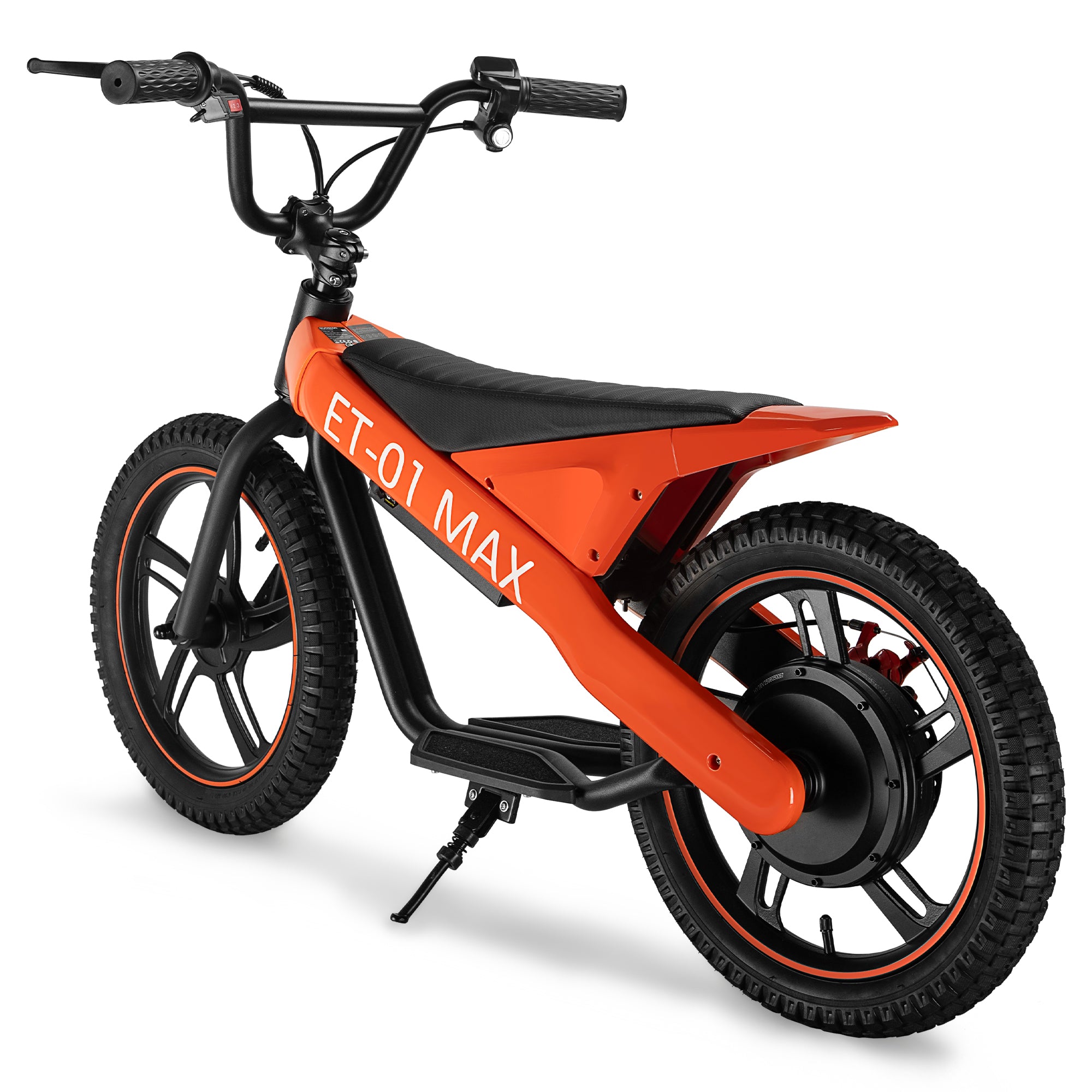 DUODIAN ET-01 Kids Electric Dirt Bike 350W 16" for Youth Riders, up to 15 MPH, 15 Miles Range