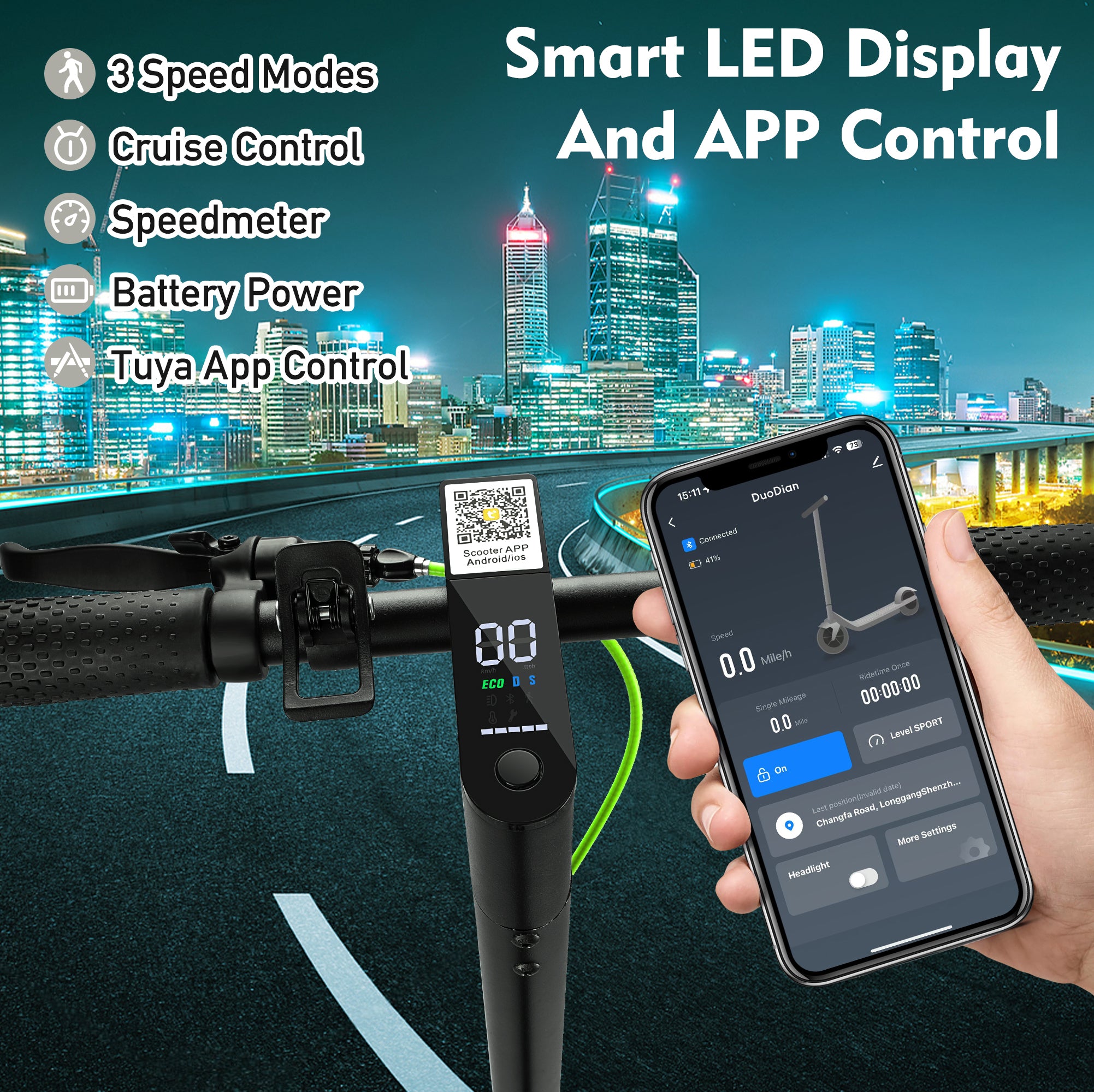 DuoDian F20 one-step folding mechanism demonstration
