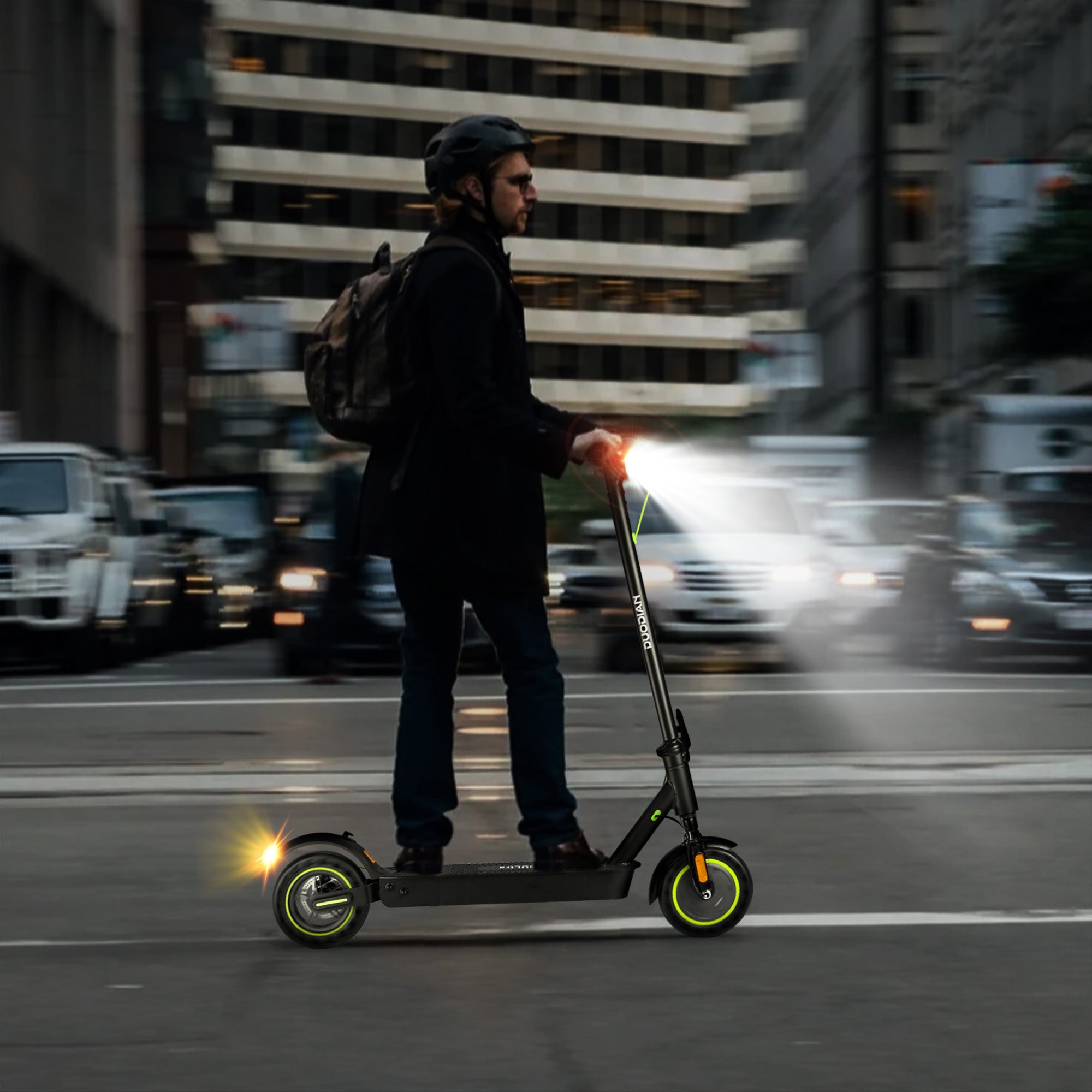 DuoDian F30ULTRA Electric Scooter for Adults, 500W Motor, 19 MPH, 31 Miles Range, 10" Tires