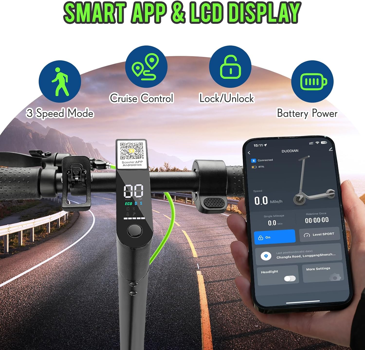 DuoDian F30Pro MAX Electric Scooter for Adults