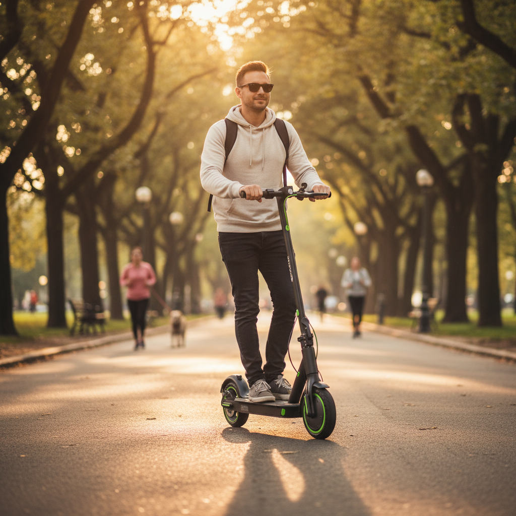 DuoDian F30Ultra Electric Scooter for Adults Lifestyle