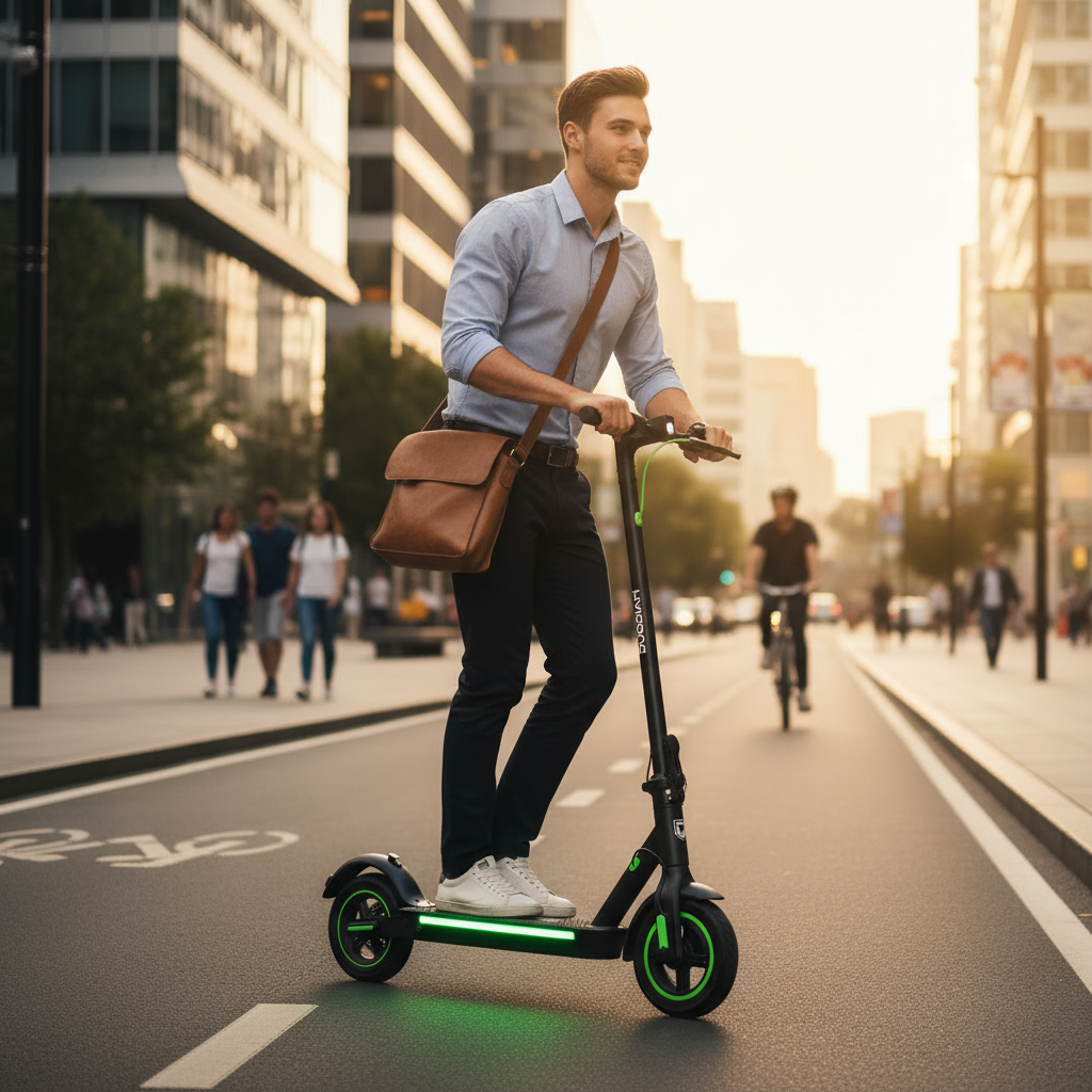 DuoDian F30Pro Scooter Urban Lifestyle