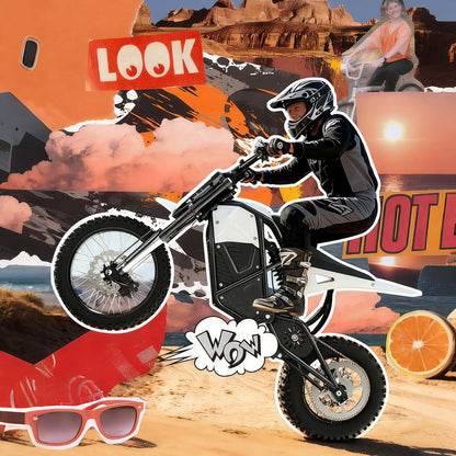 DuoDian 3500W Electric Dirt Bike for Teens & Adults