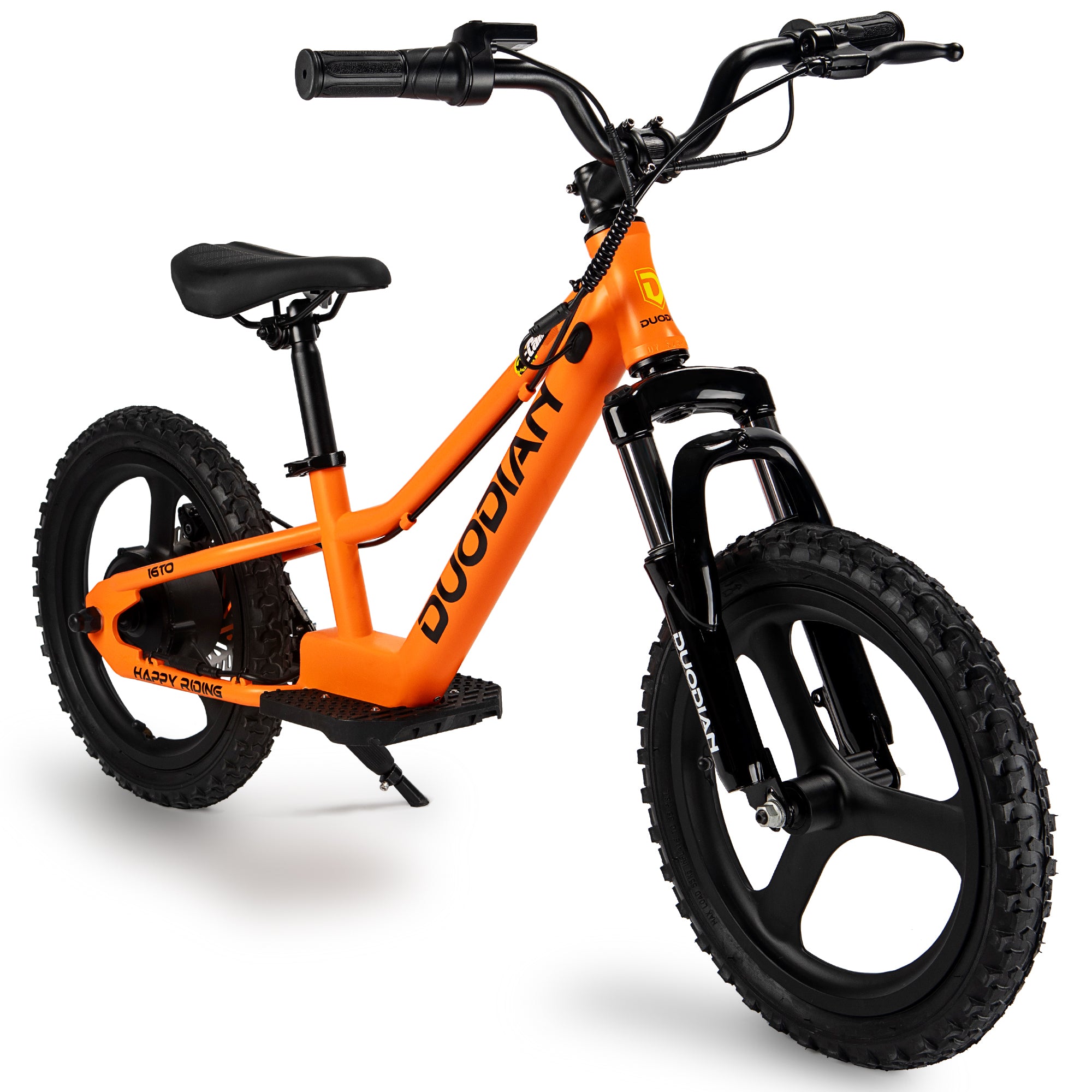 DuoDian KIDS ELECTRIC BIKE 250W 16" FOR AGES 5-12, UP TO 13.7 MPH, 12.4 MILES RANGE