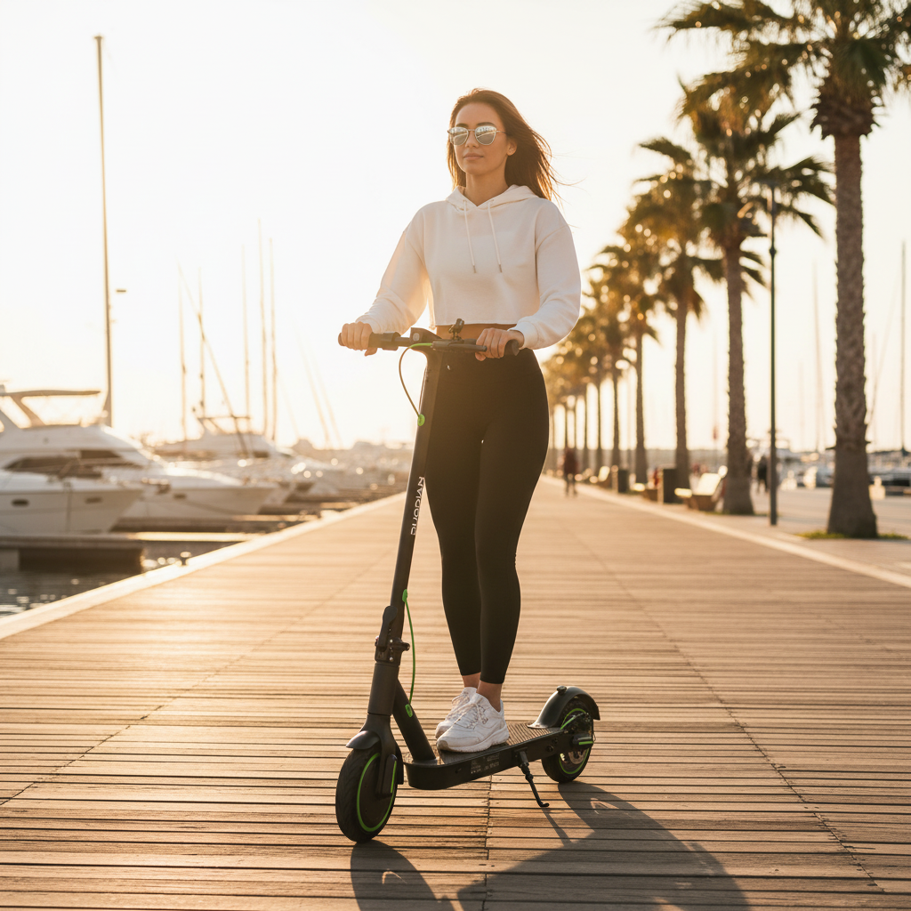 DuoDian F20Max Electric Scooter for Adults Lifestyle